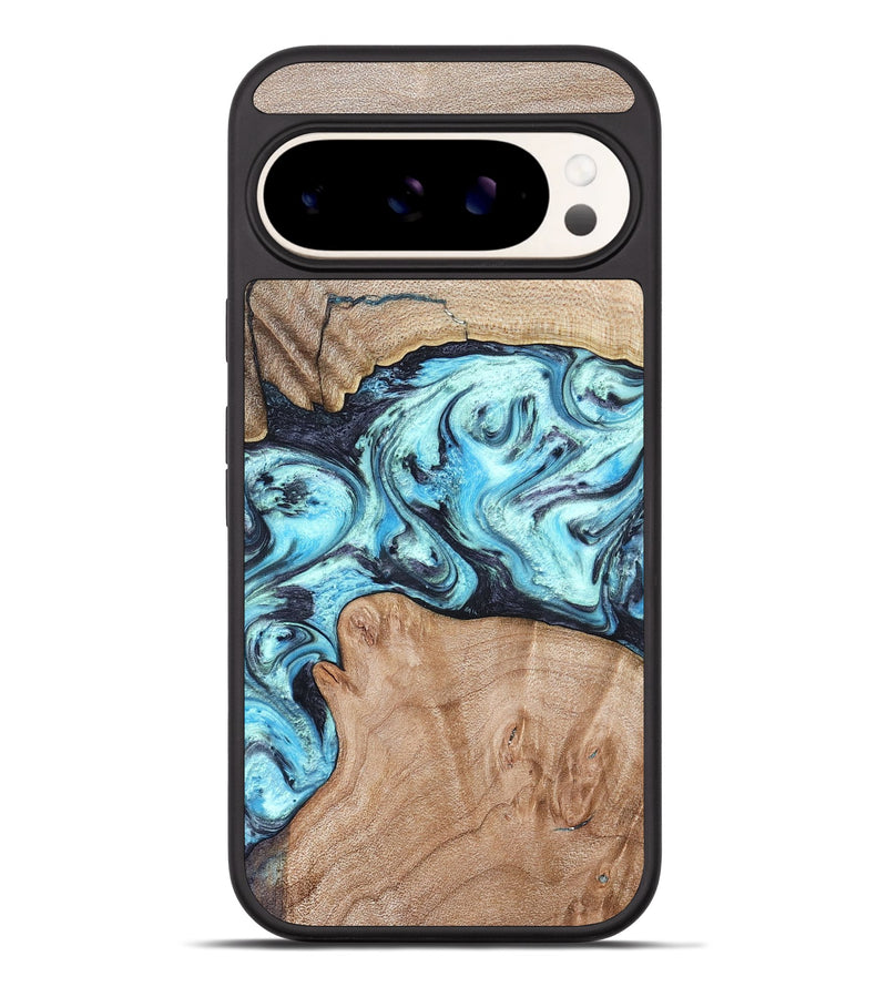 Pixel 9 Pro XL Wood Phone Case - Silas (Blue, 821211)