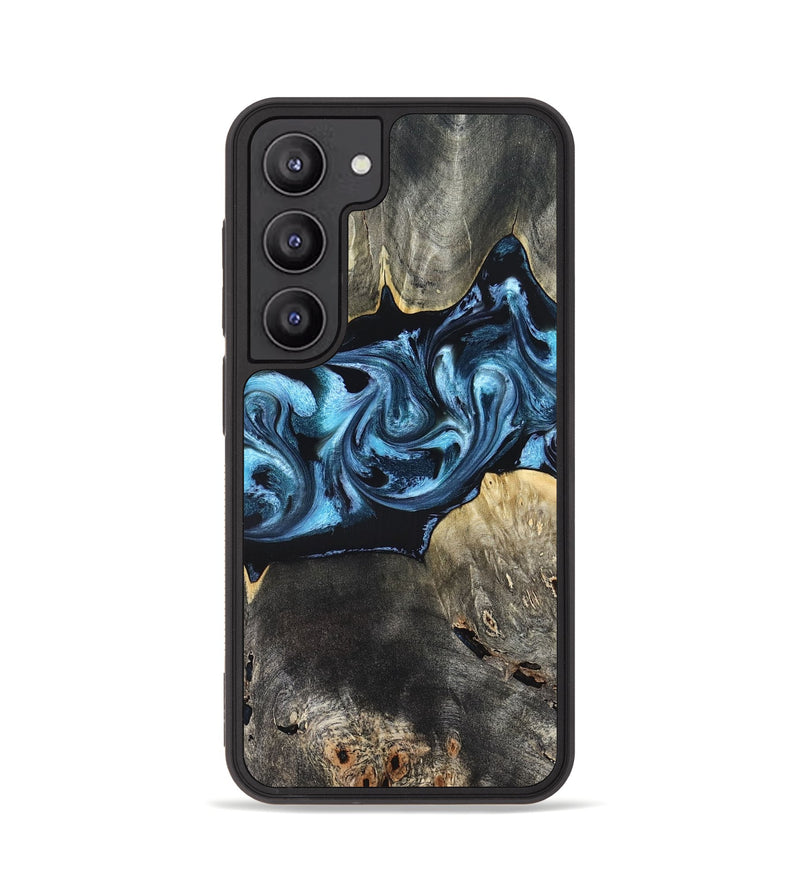 Galaxy S23 Wood Phone Case - Kacey (Blue, 821212)