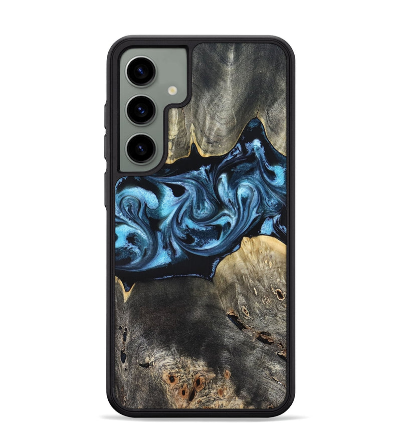 Galaxy S24 Plus Wood Phone Case - Kacey (Blue, 821212)