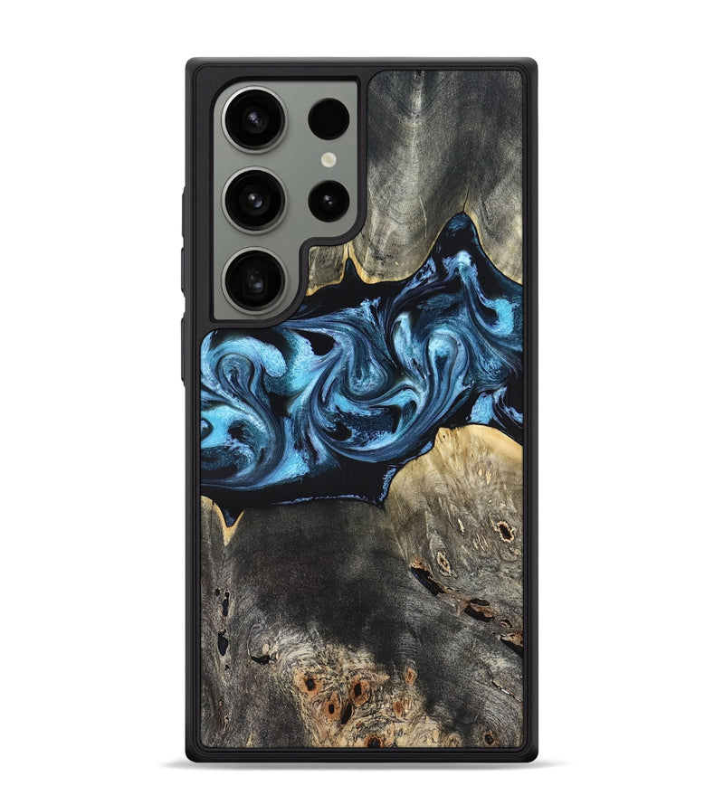 Galaxy S24 Ultra Wood Phone Case - Kacey (Blue, 821212)
