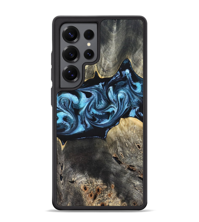 Galaxy S25 Ultra Wood Phone Case - Kacey (Blue, 821212)