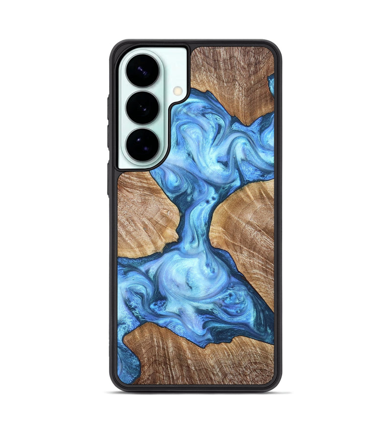Galaxy S26 Plus Wood Phone Case - Weston (Blue, 821215)