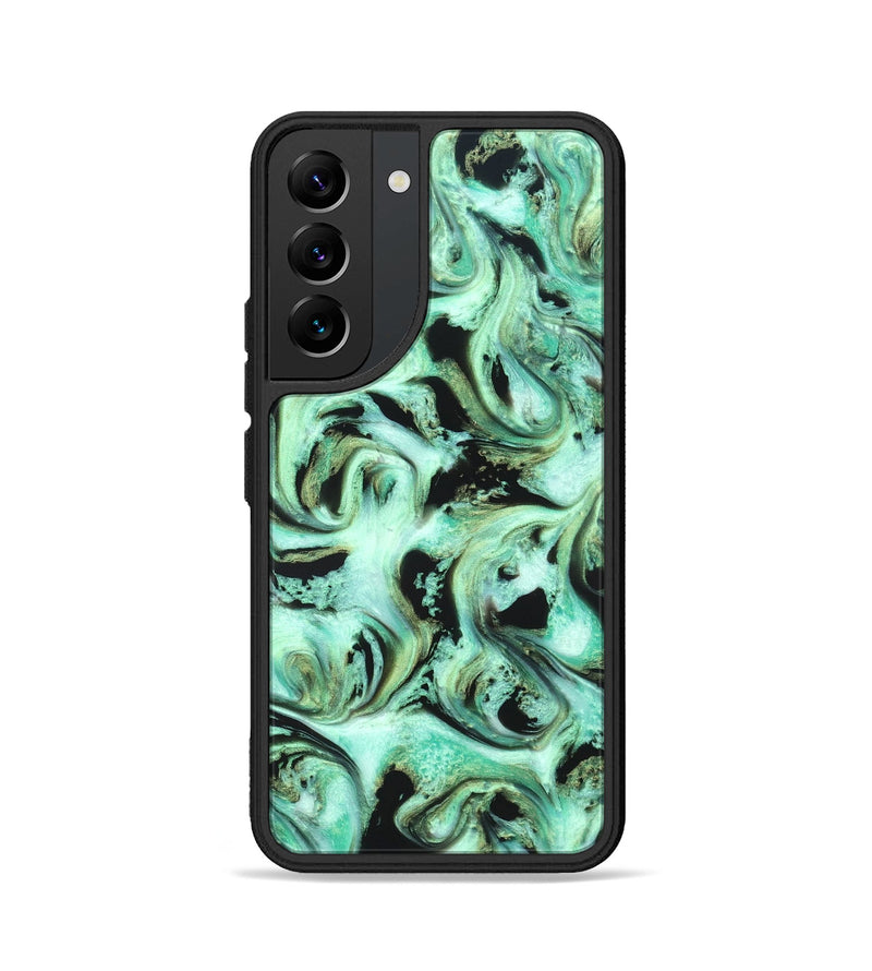 Galaxy S22 ResinArt Phone Case - Levar (Green, 821217)