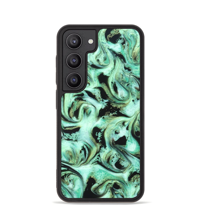 Galaxy S23 ResinArt Phone Case - Levar (Green, 821217)