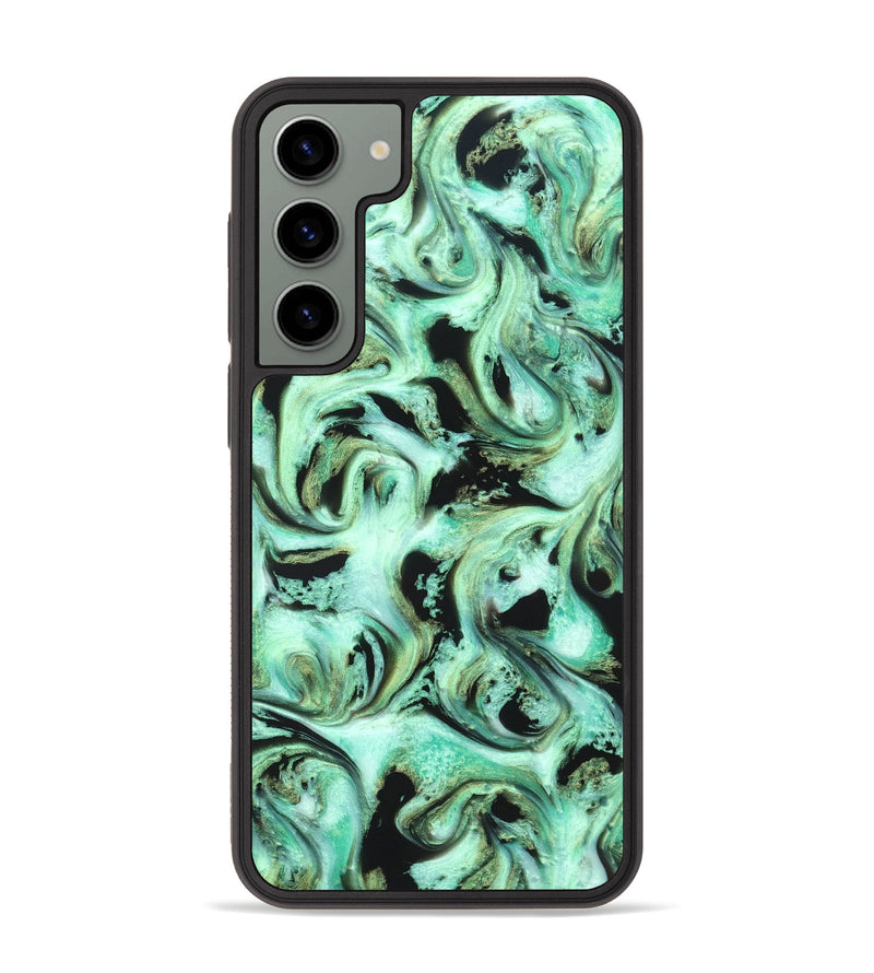 Galaxy S23 Plus ResinArt Phone Case - Levar (Green, 821217)