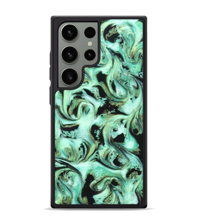 Galaxy S24 Ultra ResinArt Phone Case - Levar (Green, 821217)
