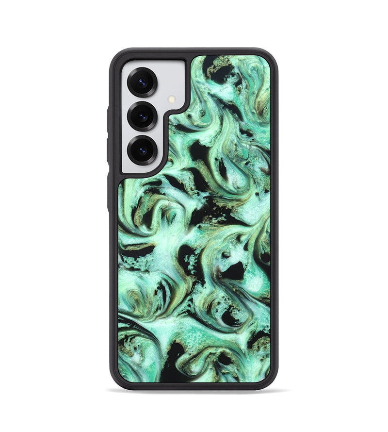 Galaxy S25 ResinArt Phone Case - Levar (Green, 821217)