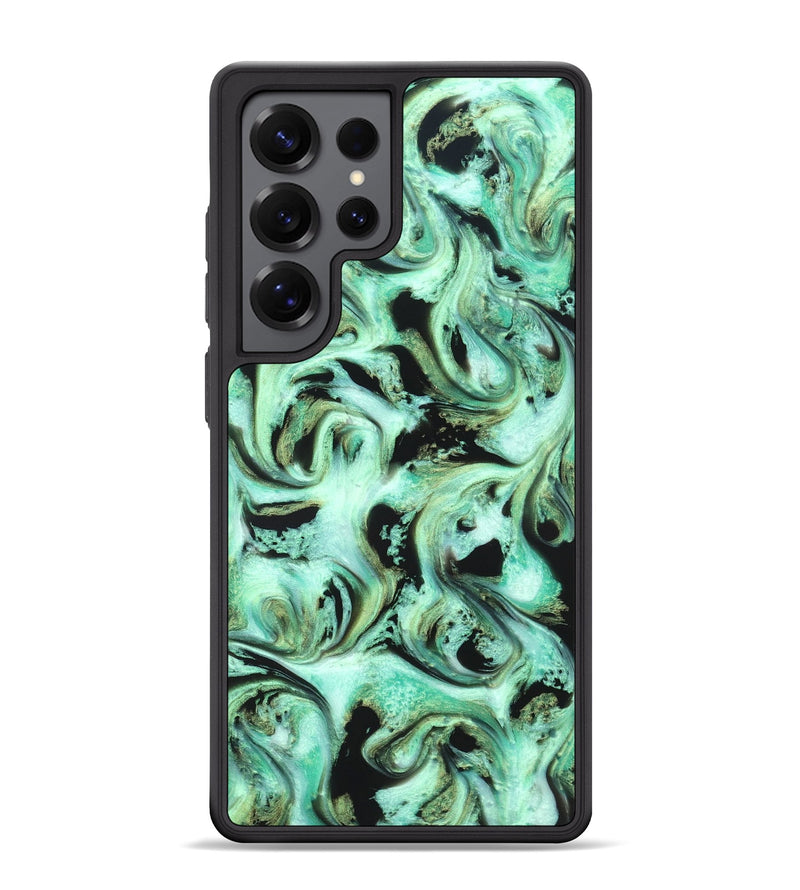 Galaxy S25 Ultra ResinArt Phone Case - Levar (Green, 821217)