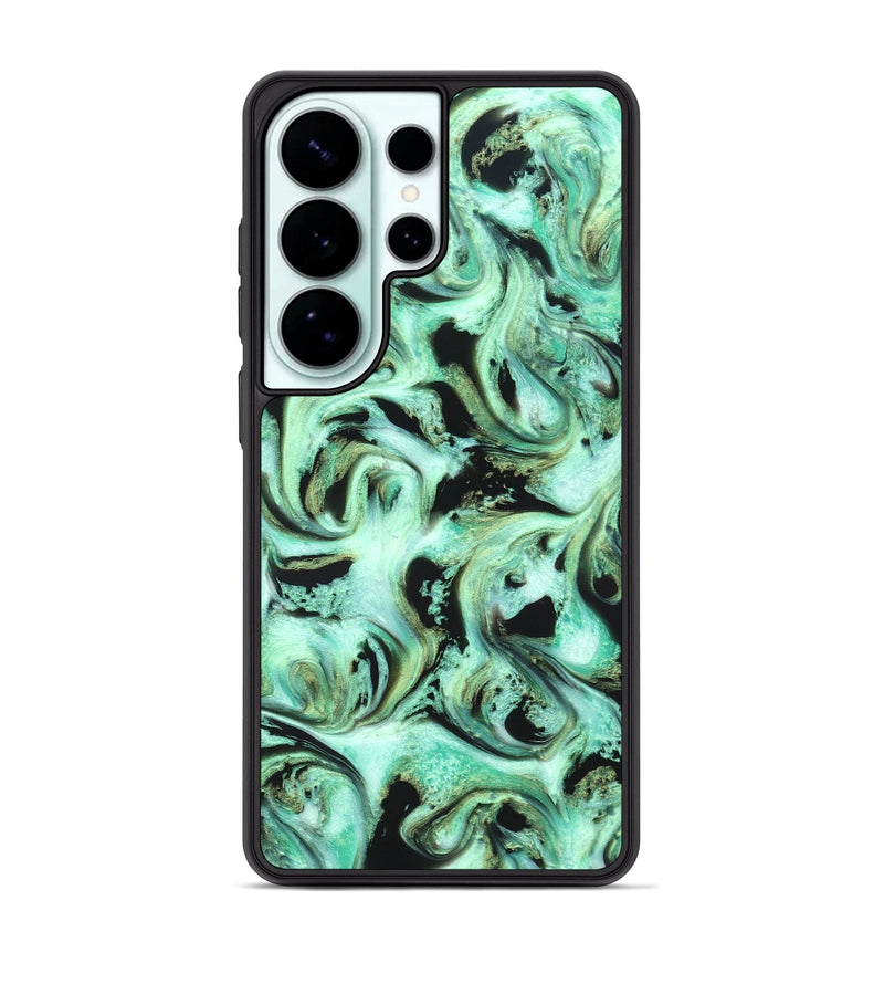Galaxy S26 Ultra ResinArt Phone Case - Levar (Green, 821217)