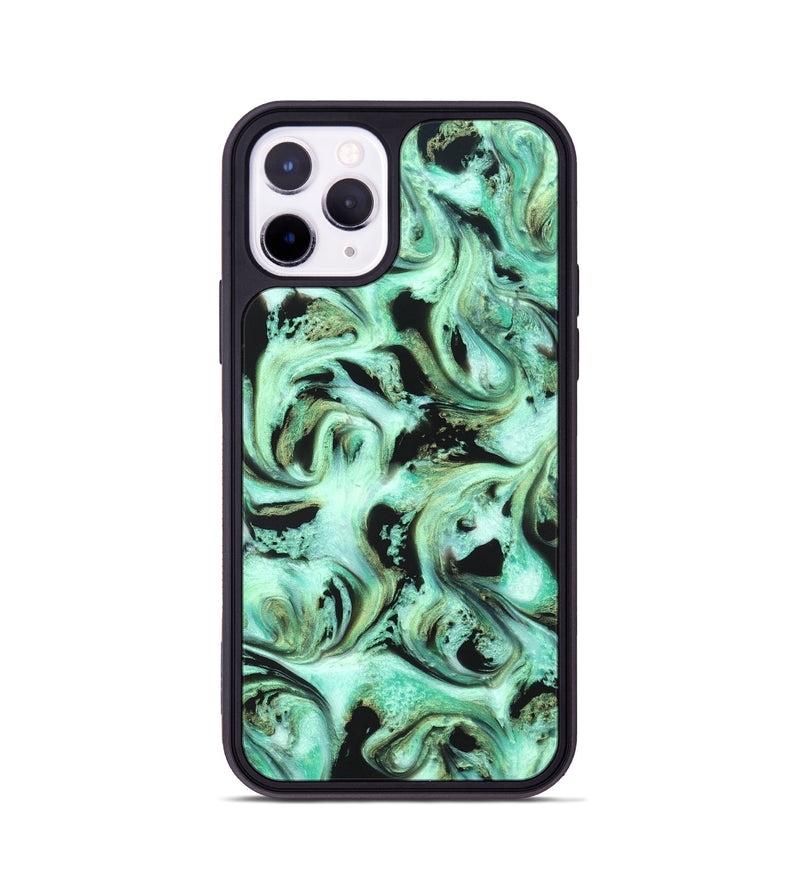 iPhone 11 Pro ResinArt Phone Case - Levar (Green, 821217)