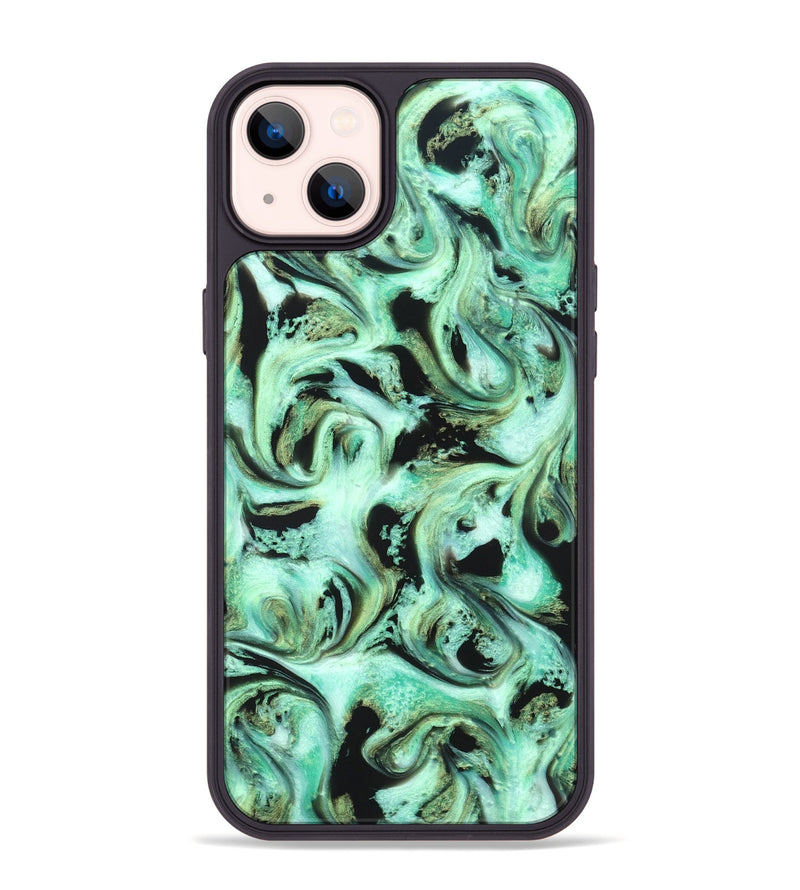 iPhone 14 Plus ResinArt Phone Case - Levar (Green, 821217)