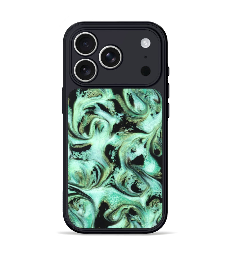 iPhone 17 Pro ResinArt Phone Case - Levar (Green, 821217)