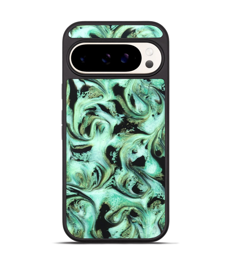 Pixel 9 ResinArt Phone Case - Levar (Green, 821217)