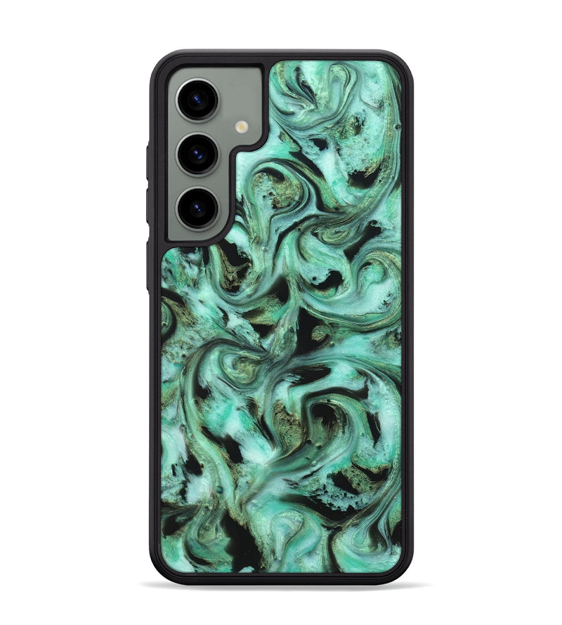 Galaxy S24 Plus ResinArt Phone Case - Barbra (Green, 821221)