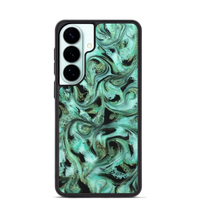 Galaxy S26 Plus ResinArt Phone Case - Barbra (Green, 821221)