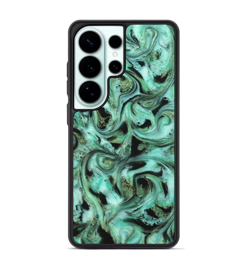 Galaxy S26 Ultra ResinArt Phone Case - Barbra (Green, 821221)