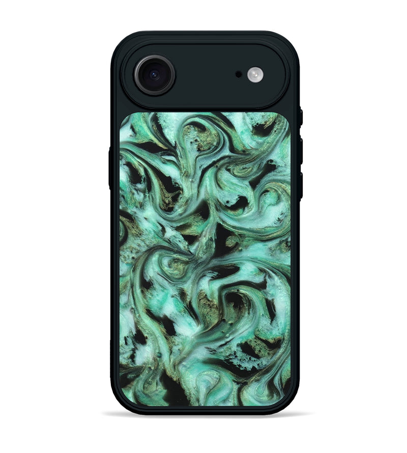 iPhone 17 Air ResinArt Phone Case - Barbra (Green, 821221)