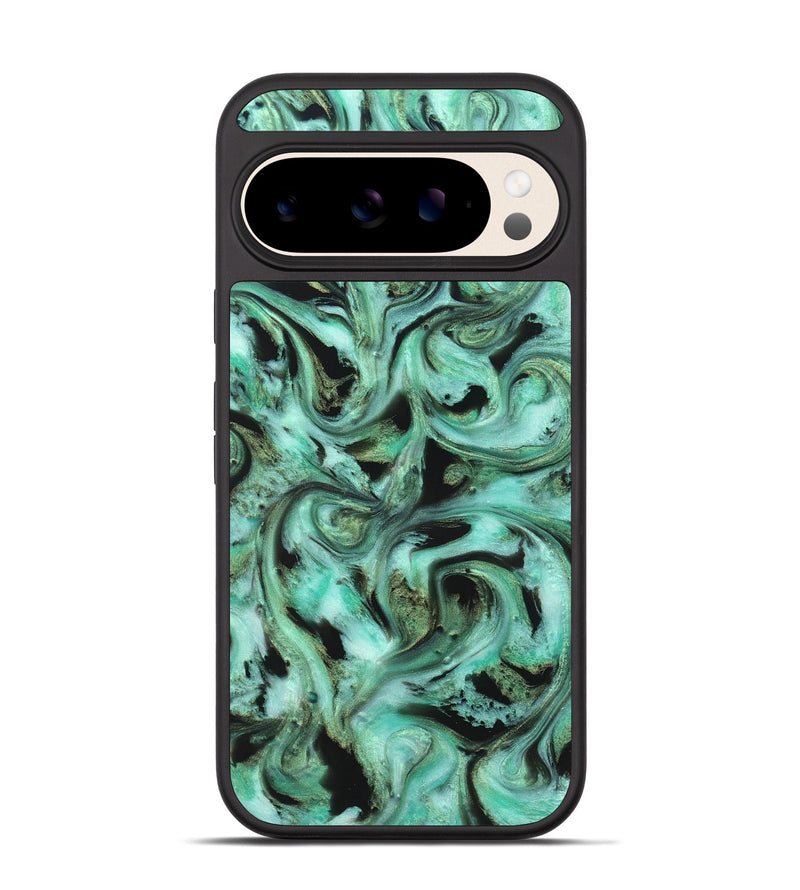 Pixel 10 ResinArt Phone Case - Barbra (Green, 821221)