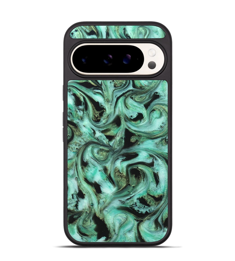 Pixel 9 Pro ResinArt Phone Case - Barbra (Green, 821221)