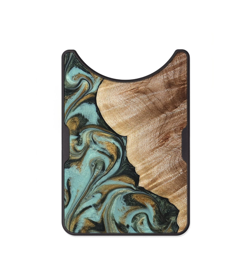 Alloy Wood Wallet - Daren (Green, 821223)