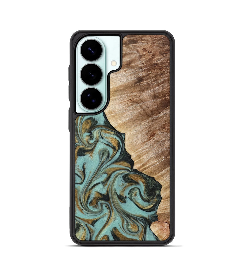 Galaxy S26 Wood Phone Case - Daren (Green, 821223)