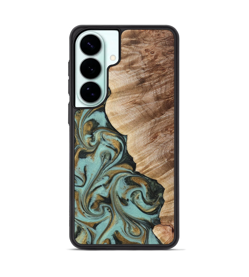 Galaxy S26 Plus Wood Phone Case - Daren (Green, 821223)