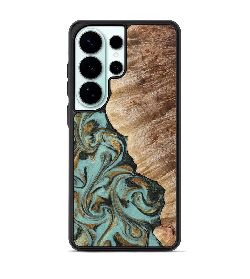 Galaxy S26 Ultra Wood Phone Case - Daren (Green, 821223)