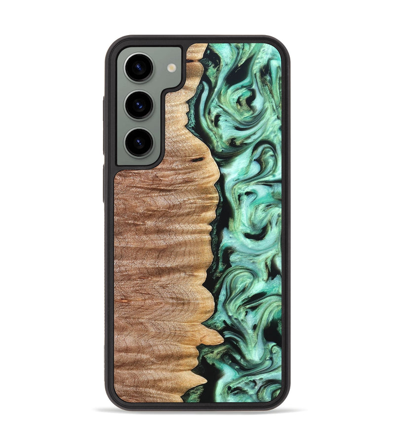 Galaxy S23 Plus Wood Phone Case - Mont (Green, 821226)