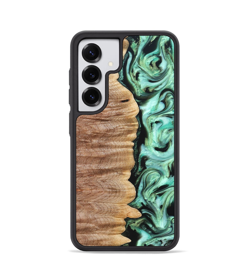 Galaxy S25 Wood Phone Case - Mont (Green, 821226)