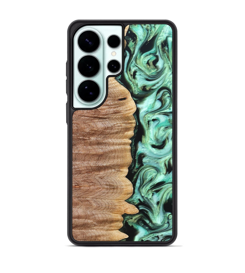 Galaxy S26 Ultra Wood Phone Case - Mont (Green, 821226)
