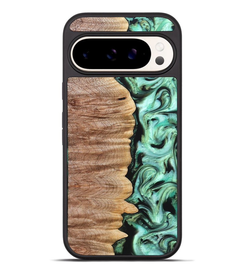 Pixel 9 Pro XL Wood Phone Case - Mont (Green, 821226)