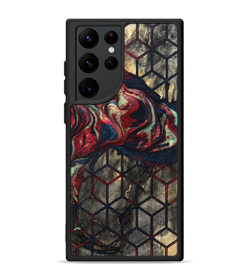 Galaxy S22 Ultra Wood Phone Case - Elvira (Pattern, 821229)