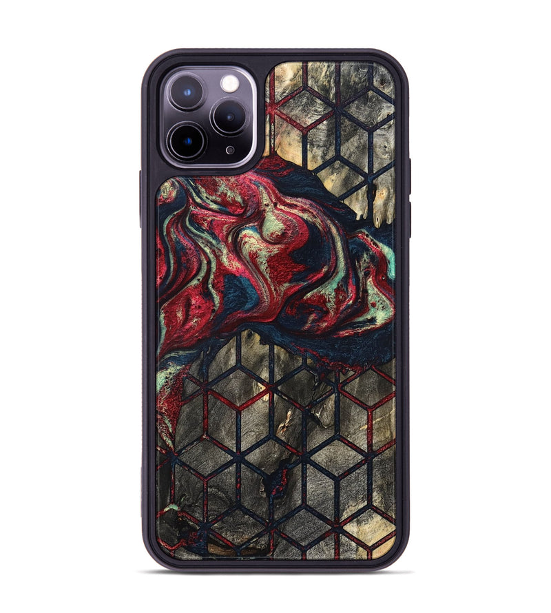 iPhone 11 Pro Max Wood Phone Case - Elvira (Pattern, 821229)
