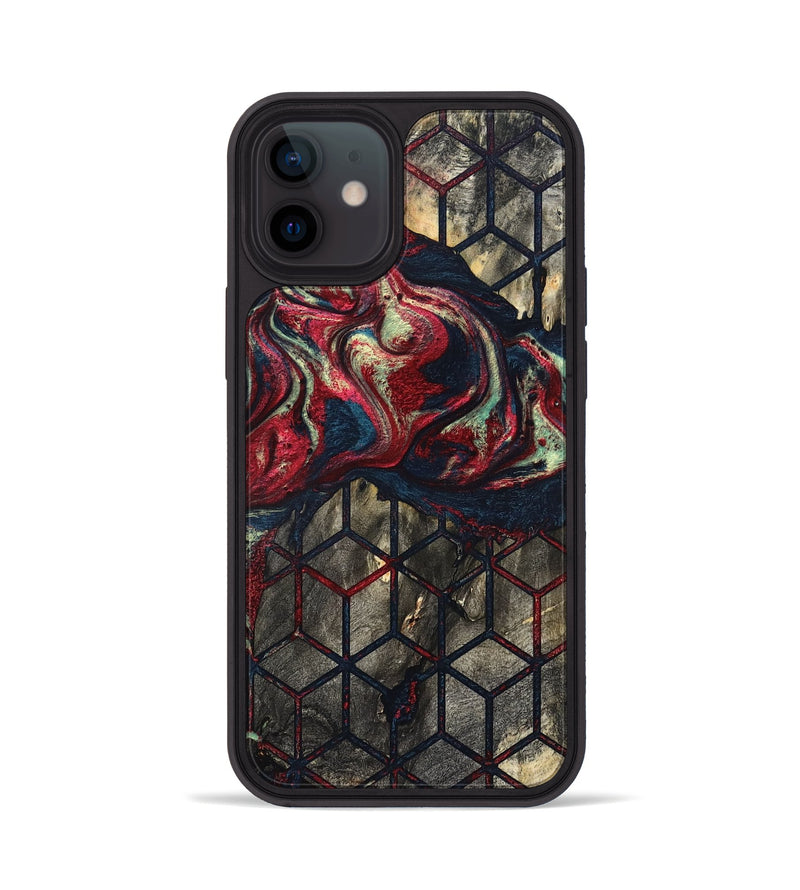 iPhone 12 Wood Phone Case - Elvira (Pattern, 821229)