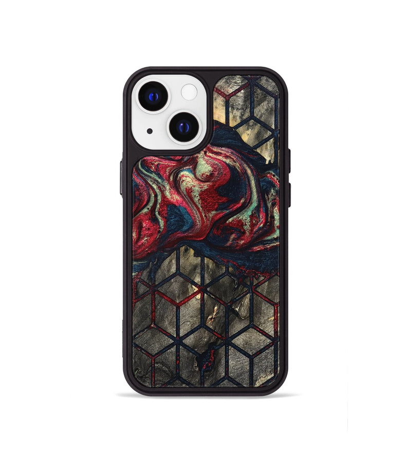 iPhone 13 mini Wood Phone Case - Elvira (Pattern, 821229)