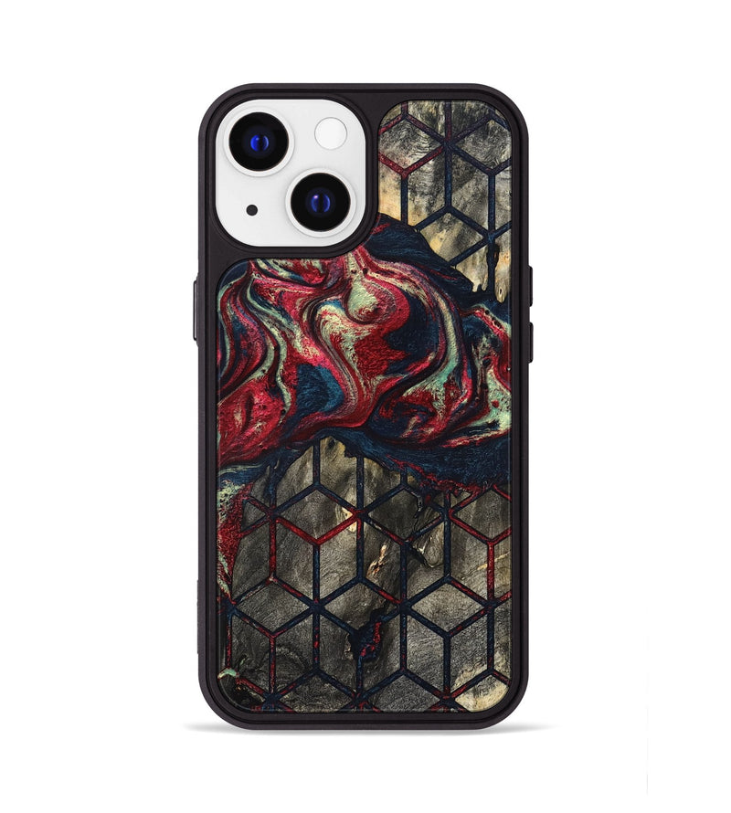 iPhone 13 Wood Phone Case - Elvira (Pattern, 821229)
