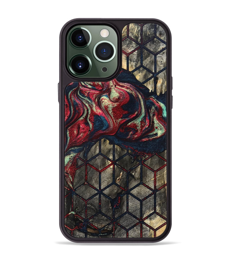 iPhone 13 Pro Max Wood Phone Case - Elvira (Pattern, 821229)