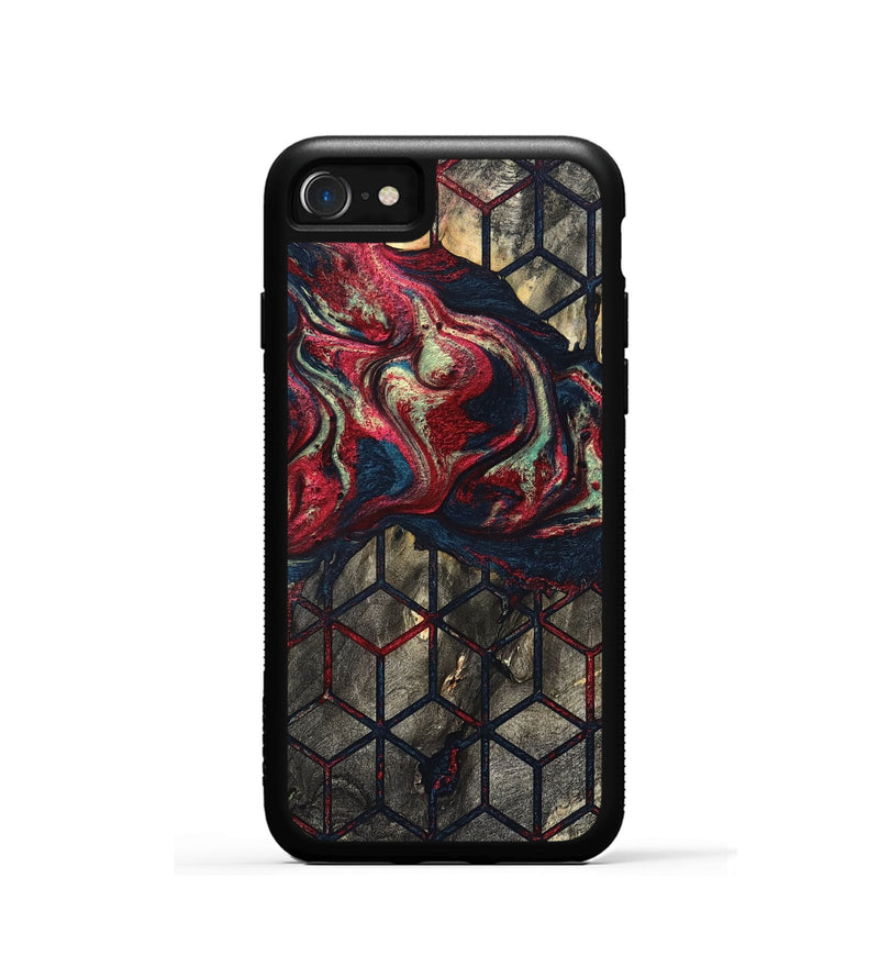 iPhone SE Wood Phone Case - Elvira (Pattern, 821229)