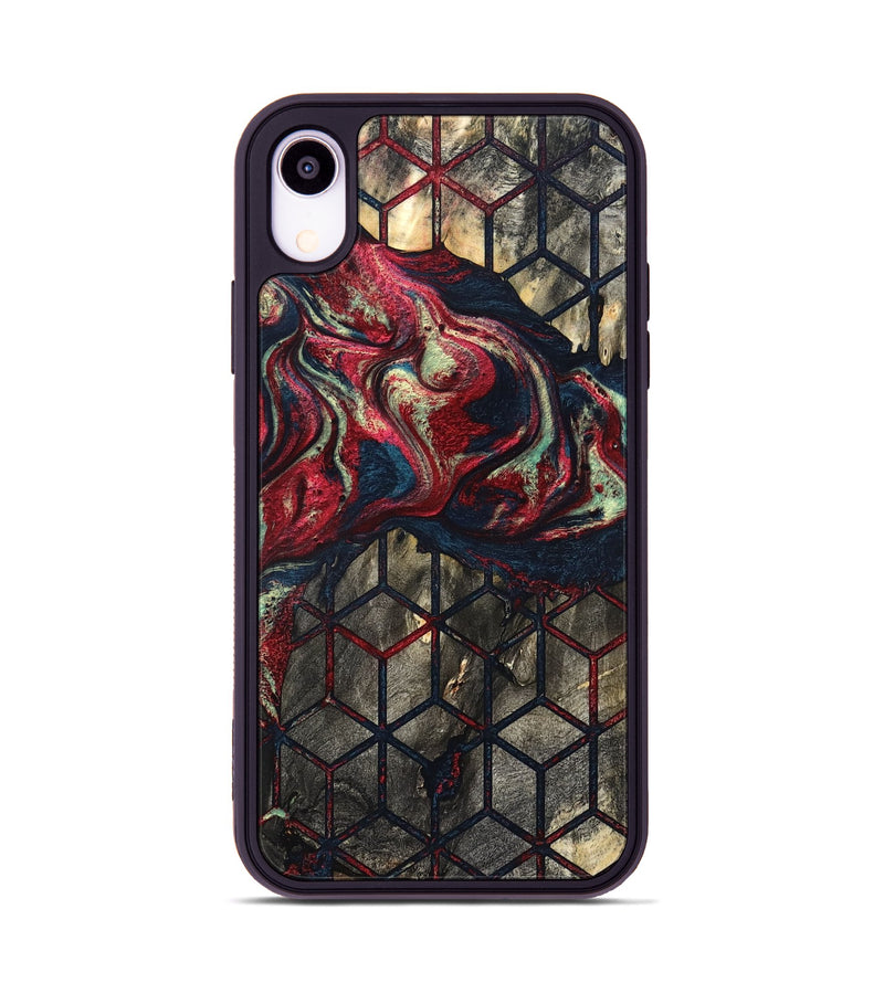 iPhone Xr Wood Phone Case - Elvira (Pattern, 821229)