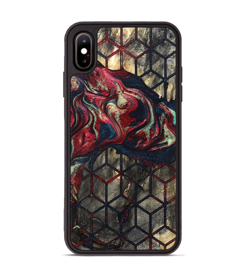iPhone Xs Max Wood Phone Case - Elvira (Pattern, 821229)