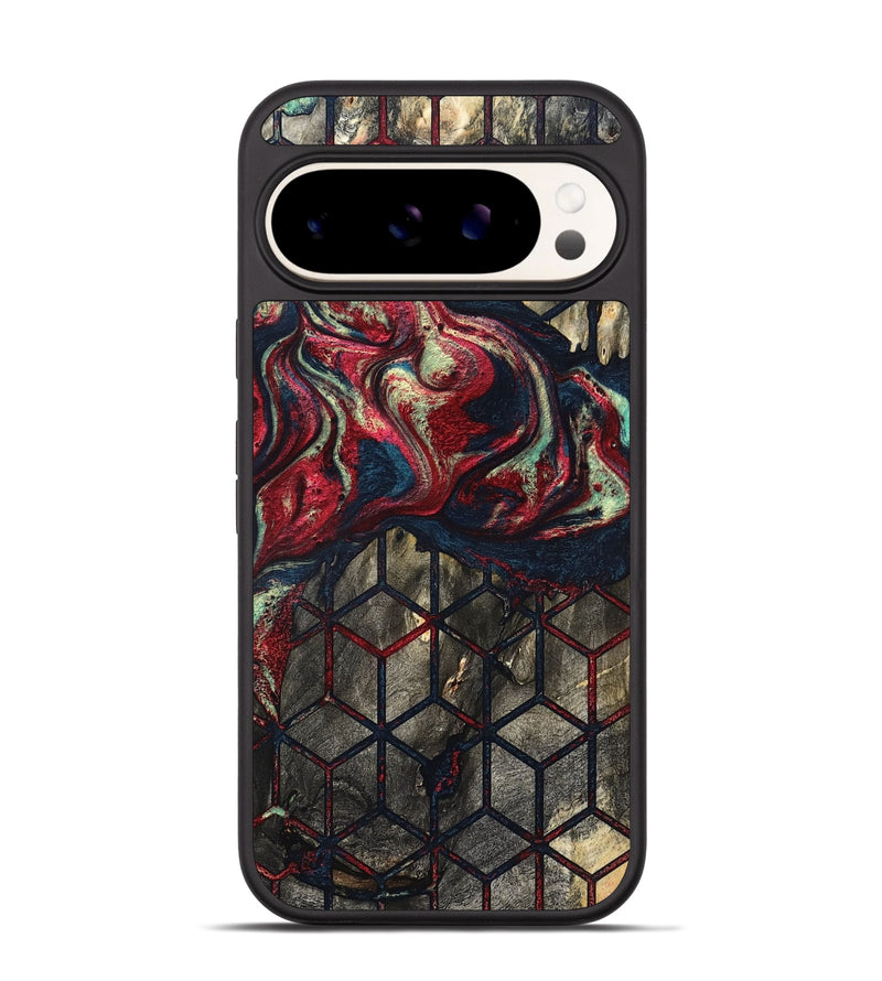 Pixel 9 Wood Phone Case - Elvira (Pattern, 821229)