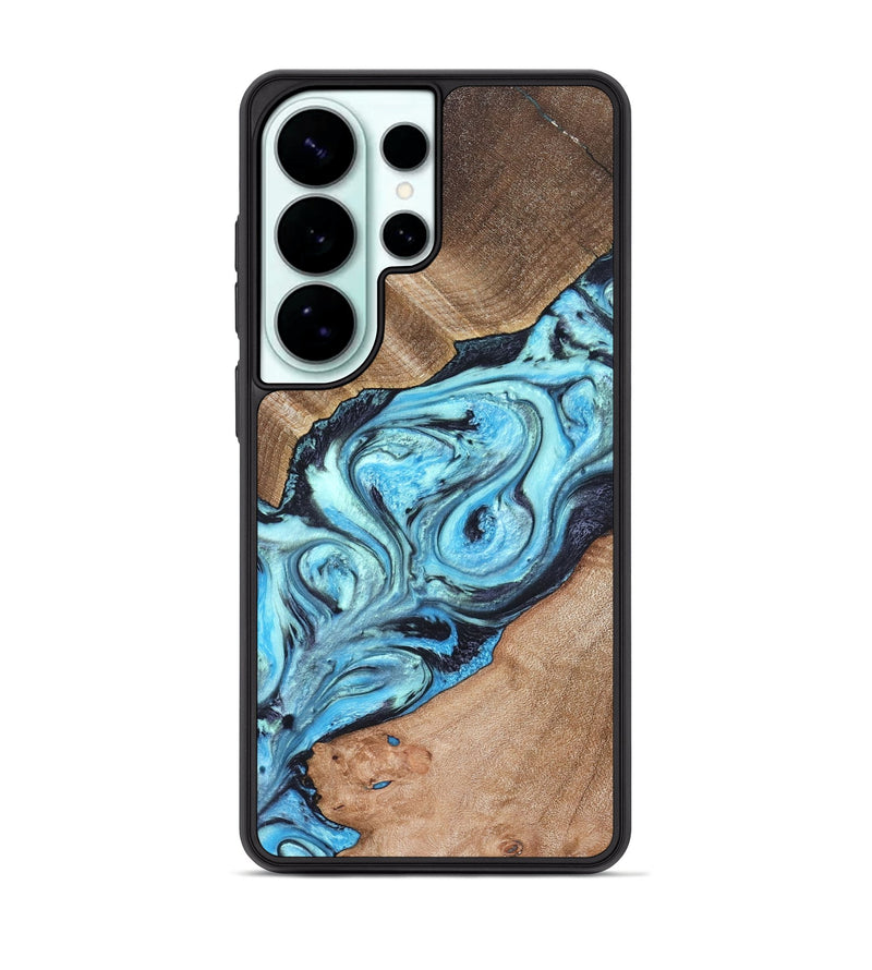 Galaxy S26 Ultra Wood Phone Case - Deon (Blue, 821239)