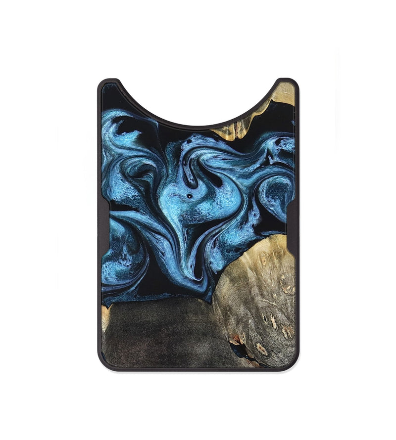 Alloy Wood Wallet - Bree (Blue, 821240)