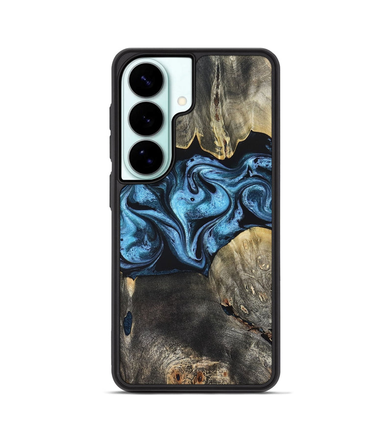 Galaxy S26 Wood Phone Case - Bree (Blue, 821240)
