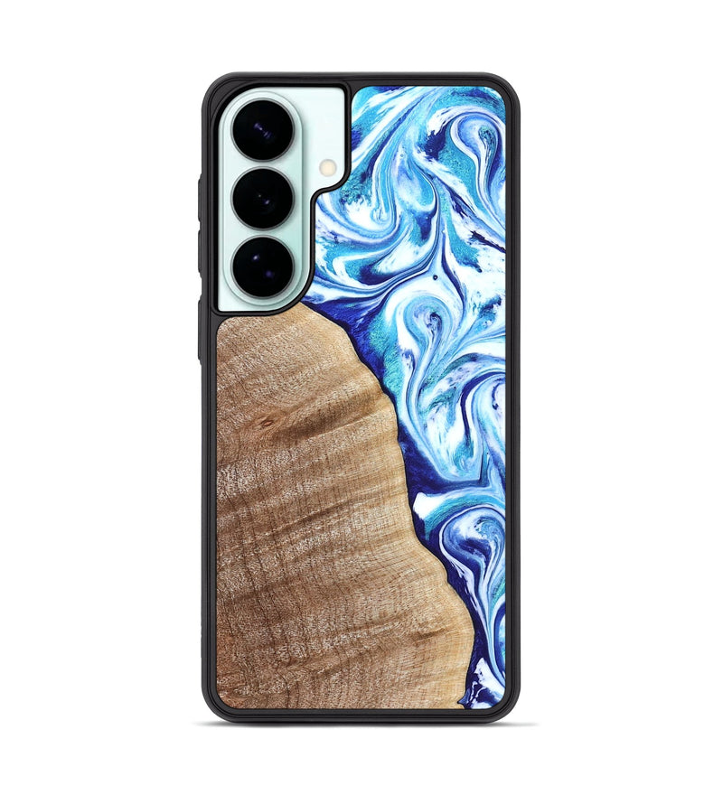 Galaxy S26 Plus Wood Phone Case - Vito (Blue, 821241)