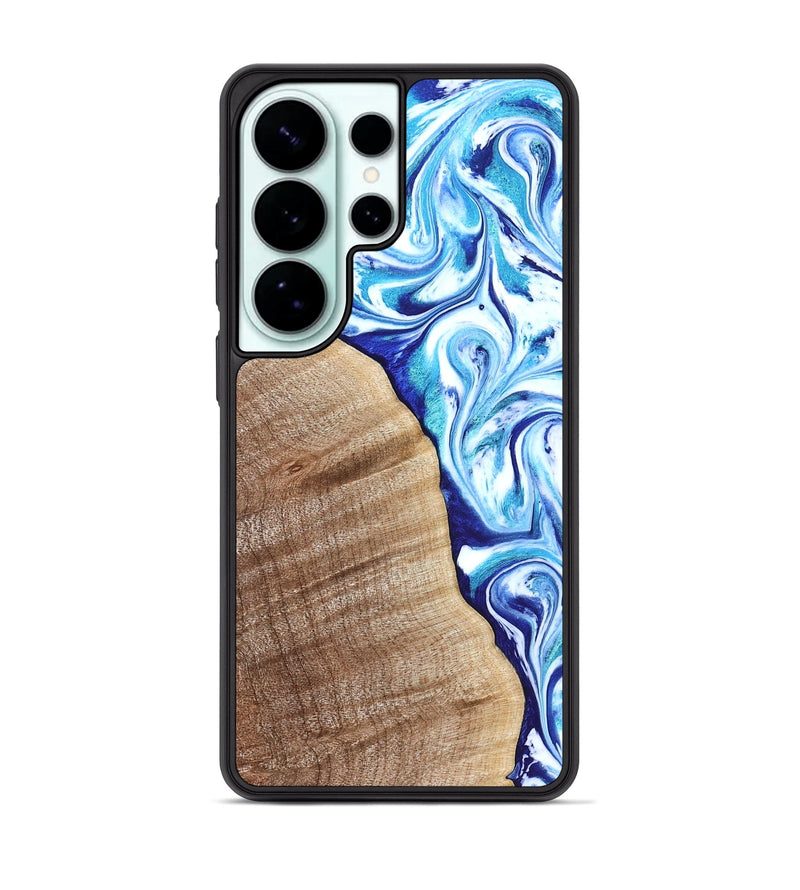 Galaxy S26 Ultra Wood Phone Case - Vito (Blue, 821241)