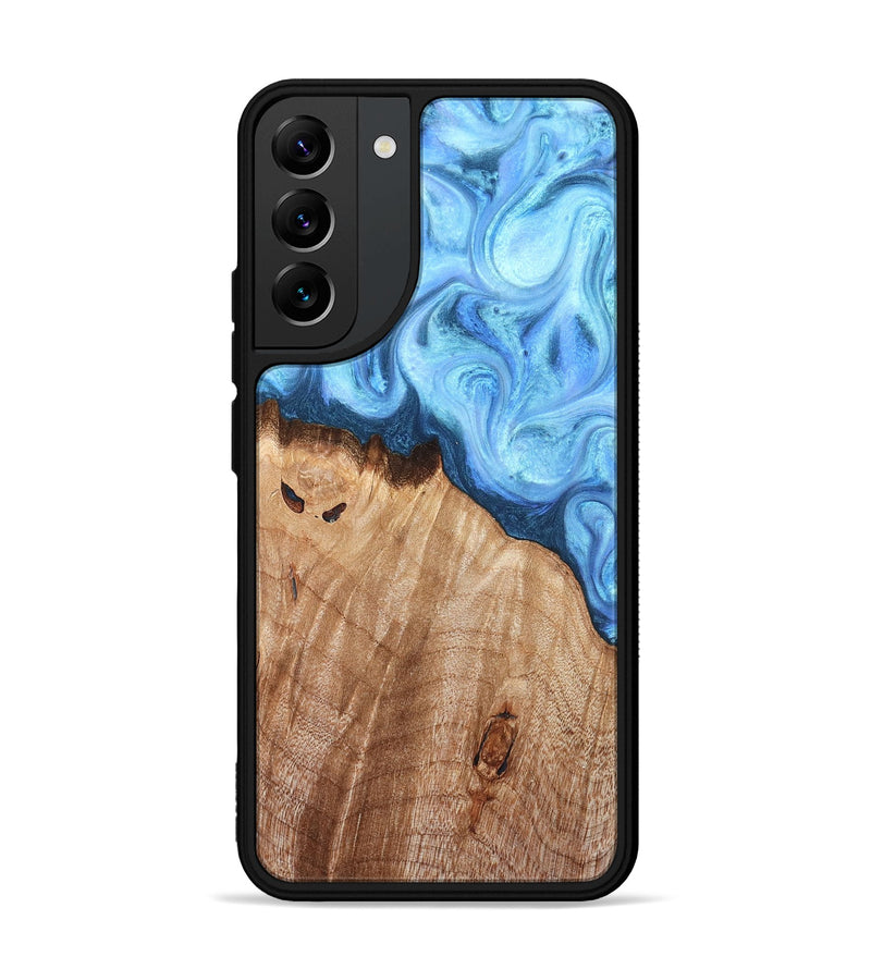 Galaxy S22 Plus Wood Phone Case - Raekwon (Blue, 821243)