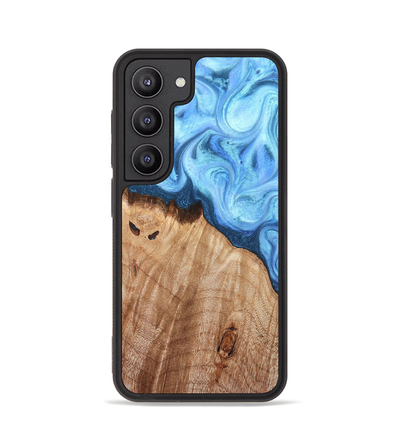Galaxy S23 Wood Phone Case - Raekwon (Blue, 821243)