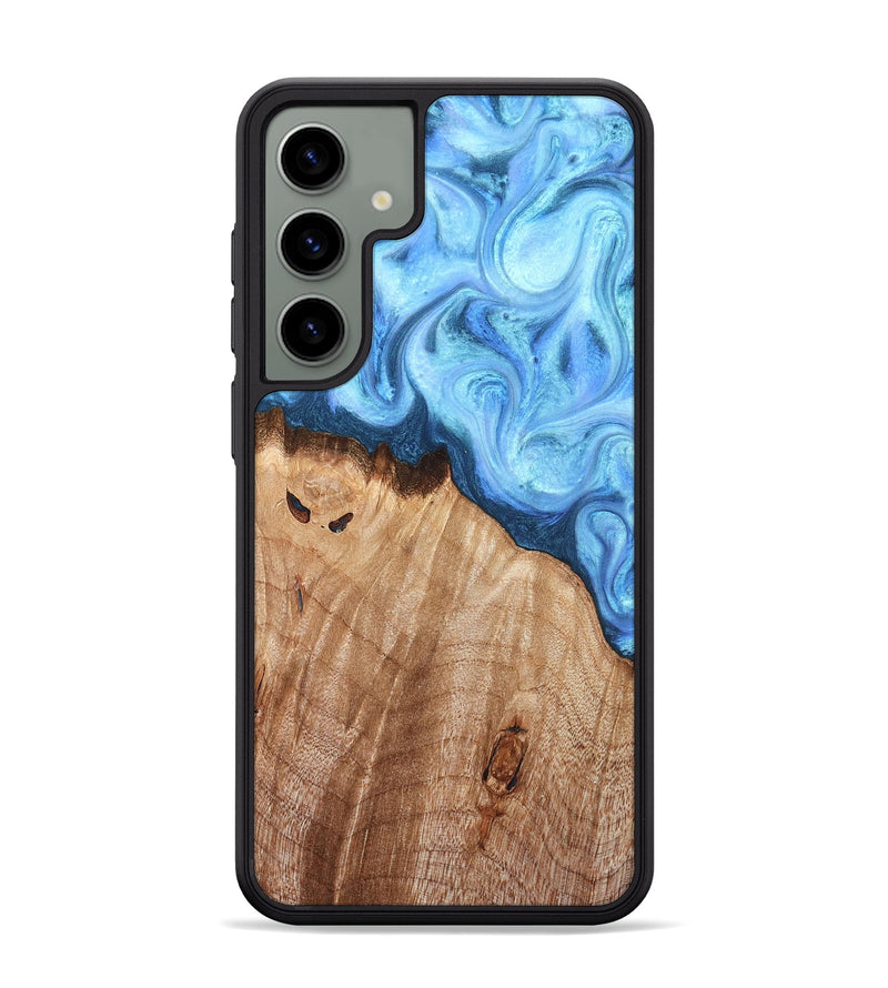 Galaxy S24 Plus Wood Phone Case - Raekwon (Blue, 821243)