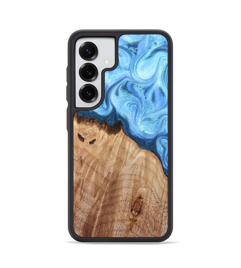 Galaxy S25 Wood Phone Case - Raekwon (Blue, 821243)